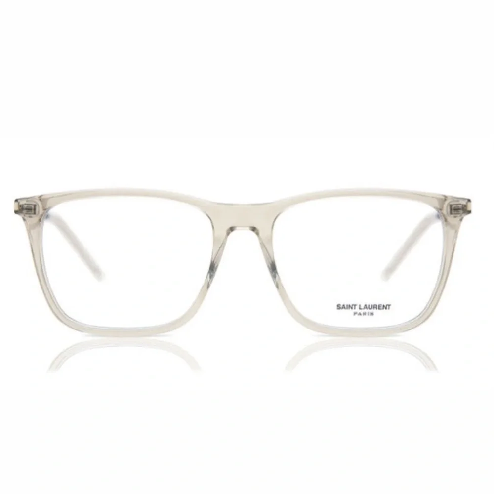Yves Saint Laurent YSL Shiny Transparent Eyewear Eyeglasses Glasses